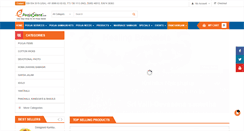 Desktop Screenshot of epoojastore.com
